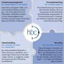 Tätigkeitsfelder von HBC